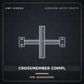 Genuine Mobis CROSSMEMBER COMPL 6240102051 for Atos 1998 HNS Parts Korea