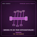 Genuine Mobis WIRING-FR DR TRIM INTEGRATION,RH 26172G9015 for G70 2023 HNS Parts Korea