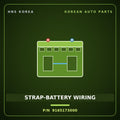 Genuine Mobis STRAP-BATTERY WIRING 9165173000 for 11-Ton Truck 1998 HNS Parts Korea