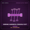 Genuine Mobis WIRING HARNESS-CONSOLE EXT 84658M5000 for Nexo 2018 HNS Parts Korea