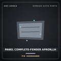 Genuine Mobis PANEL COMPLETE-FENDER APRON,LH 645004A800 for Grand Starex 1997 HNS Parts Korea