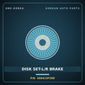 Genuine Mobis DISK SET-L/R BRAKE 456413F200 for Grandeur 2020 HNS Parts Korea