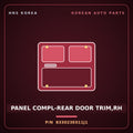 Genuine Mobis PANEL COMPL-REAR DOOR TRIM,RH 833023E011J1 for Sorento 2002 HNS Parts Korea