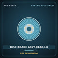 Genuine Mobis DISC BRAKE ASSY-REAR,LH 583001W300 for Pride 2012 HNS Parts Korea