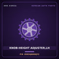 Genuine Mobis KNOB-HEIGHT ADJUSTER,LH 85834J6000JY2 for K9 2018 HNS Parts Korea