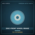 Genuine Mobis DISC-FRONT WHEEL BRAKE 51712EZ600 for EV3 2024 HNS Parts Korea
