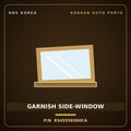 Genuine Mobis GARNISH SIDE-WINDOW 834555E000CA for Global 900 2009 HNS Parts Korea