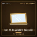 Genuine Mobis RUN-RR DR WINDOW GLASS,LH 83530Q5000 for Seltos 2019 HNS Parts Korea