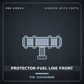 Genuine Mobis PROTECTOR-FUEL LINE FRONT 31315G5000 for Niro 2016 HNS Parts Korea