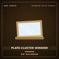 Genuine Mobis PLATE-CLUSTER WINDOW 9411358100 for County 2008 HNS Parts Korea