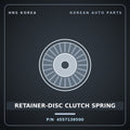 Genuine Mobis RETAINER-DISC CLUTCH SPRING 4557139500 for Equus 1999 HNS Parts Korea