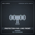 Genuine Mobis PROTECTOR-FUEL LINE FRONT 31315A3500 for Ray 2011 HNS Parts Korea