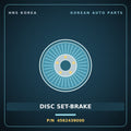 Genuine Mobis DISC SET-BRAKE 4562439000 for Carens 1999 HNS Parts Korea