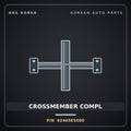 Genuine Mobis CROSSMEMBER COMPL 62405ES000 for Carnival 2024 HNS Parts Korea