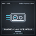 Genuine Mobis BRACKET-H/LAMP MTG SUPT,LH 921E1DO000 for EV9 2023 HNS Parts Korea