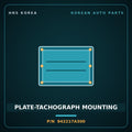 Genuine Mobis PLATE-TACHOGRAPH MOUNTING 942217A300 for 11-Ton Truck 1997 HNS Parts Korea