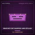 Genuine Mobis BRACKET-FRT BUMPER LWR MTG,RH 865637C150 for Power Truck 2004 HNS Parts Korea