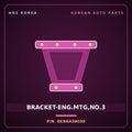 Genuine Mobis BRACKET-ENG.MTG,NO.3 0K9A439030 for Credos 1997 HNS Parts Korea