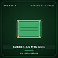 Genuine Mobis RUBBER-E/G MTG NO.1 0K9A439040B for Credos 1997 HNS Parts Korea