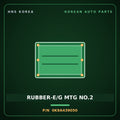 Genuine Mobis RUBBER-E/G MTG NO.2 0K9A439050 for Credos 1997 HNS Parts Korea