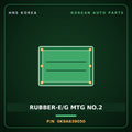 Genuine Mobis RUBBER-E/G MTG NO.2 0K9A639050 for Credos 1997 HNS Parts Korea
