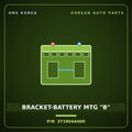 Genuine Mobis BRACKET-BATTERY MTG "B" 371904A000 for Grand Starex 1997 HNS Parts Korea