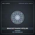 Genuine Mobis BRACKET-RADIO MTG,RH 961565K110 for County 2004 HNS Parts Korea