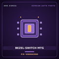 Genuine Mobis BEZEL-SWITCH MTG 93606A3000 for Ray 2011 HNS Parts Korea