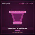 Genuine Mobis BRKT-MTG SUPPORT,LH 924937P100 for Trago 2013 HNS Parts Korea