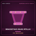 Genuine Mobis BRACKET-W/S MLDG MTG,LH 86137S1000 for Santa Fe 2018 HNS Parts Korea