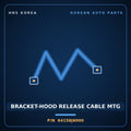 Genuine Mobis BRACKET-HOOD RELEASE CABLE MTG 64158J6000 for K9 2018 HNS Parts Korea