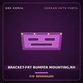 Genuine Mobis BRACKET-FRT BUMPER MOUNTING,RH 865606A000 for 5-Ton Truck 1997 HNS Parts Korea