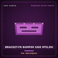 Genuine Mobis BRACKET-FR BUMPER SIDE MTG,RH 865163J010 for Veracruz 2006 HNS Parts Korea