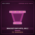 Genuine Mobis BRACKET-DIFF.MTG.,NO.2 0K63B34681A for Bongo 1997 HNS Parts Korea