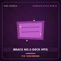 Genuine Mobis BRACE NO.2-DECK MTG 618236D000 for Pavise 2019 HNS Parts Korea
