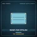 Genuine Mobis REINF-FEM MTG,RH 646882G000 for Carens 2006 HNS Parts Korea