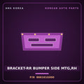 Genuine Mobis BRACKET-RR BUMPER SIDE MTG,RH 866161G000 for Pride 2006 HNS Parts Korea