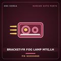 Genuine Mobis BRACKET-FR FOG LAMP MTG,LH 9220334000 for Sonata 1995 HNS Parts Korea