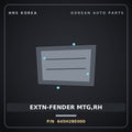 Genuine Mobis EXTN-FENDER MTG,RH 645H2BE000 for Kona 2023 HNS Parts Korea