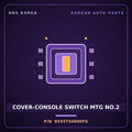 Genuine Mobis COVER-CONSOLE SWITCH MTG NO.2 9333734600FG for Sonata 1995 HNS Parts Korea