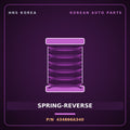 Genuine Mobis SPRING-REVERSE 434866A340 for 5-Ton Truck 1995 HNS Parts Korea