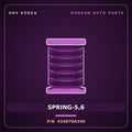 Genuine Mobis SPRING-5,6 434876A340 for 5-Ton Truck 1997 HNS Parts Korea