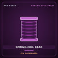 Genuine Mobis SPRING-COIL REAR 642906A010 for 5-Ton Truck 1997 HNS Parts Korea
