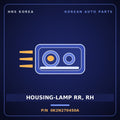 Genuine Mobis HOUSING-LAMP RR, RH 0K2N270450A for Cerato 2000 HNS Parts Korea