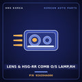 Genuine Mobis LENS & HSG-RR COMB O/S LAMP,RH 924204A000 for Grand Starex 1997 HNS Parts Korea