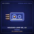 Genuine Mobis HOUSING-LAMP RR, LH 0K2N271450A for Cerato 2000 HNS Parts Korea