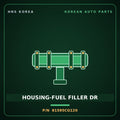 Genuine Mobis HOUSING-FUEL FILLER DR 81595CG120 for Staria 2021 HNS Parts Korea