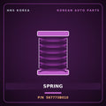Genuine Mobis SPRING 597773B010 for Equus 1999 HNS Parts Korea