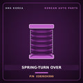 Genuine Mobis SPRING-TURN OVER 328392H300 for Avante 2006 HNS Parts Korea