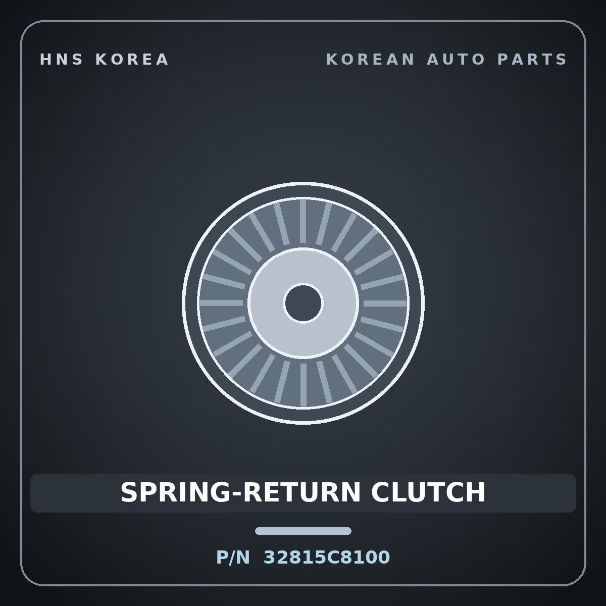 Genuine Mobis SPRING-RETURN CLUTCH 32815C8100 for Venue 2019 HNS Parts Korea